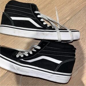Vans Classic Black and White High-Tops